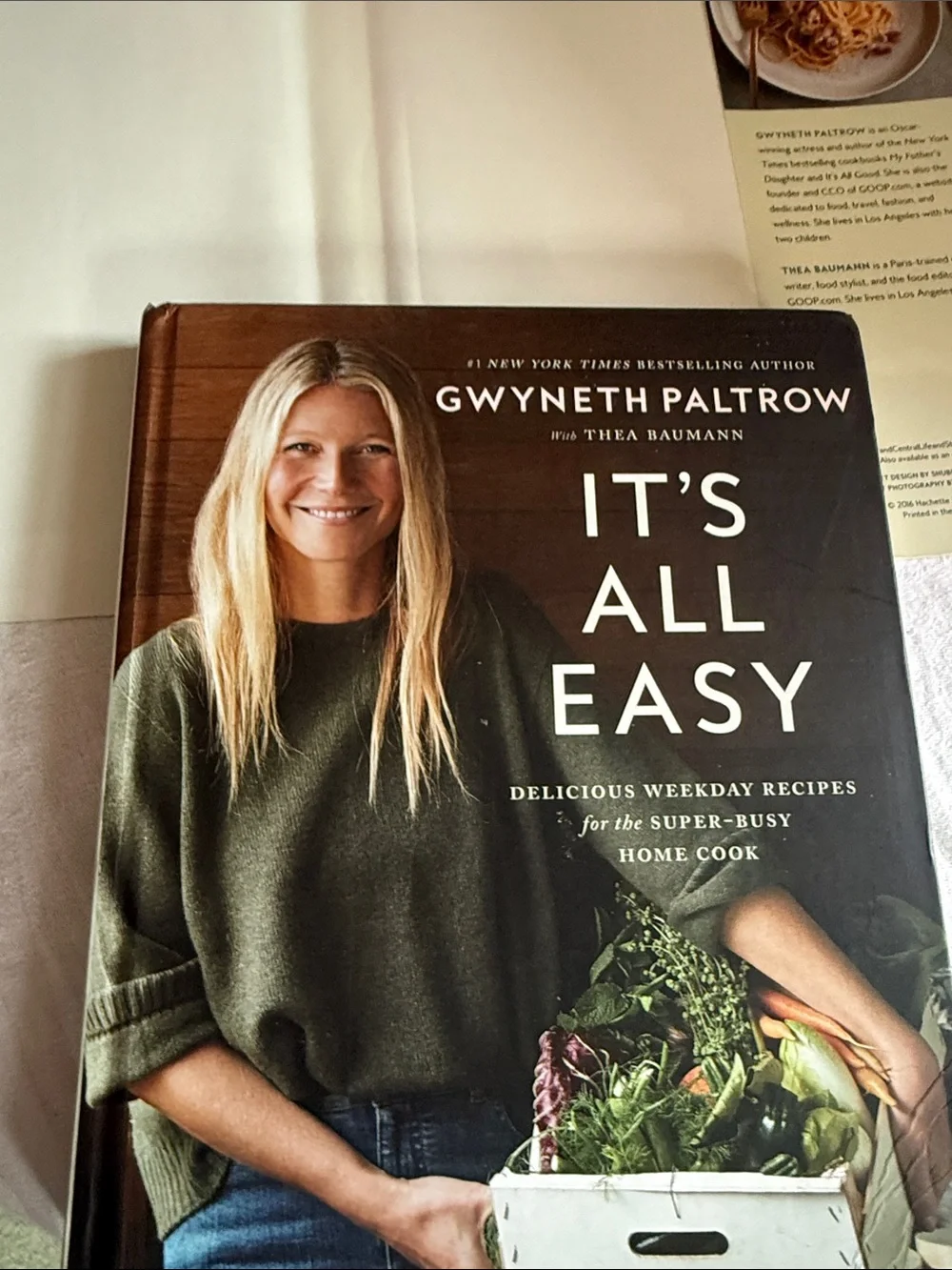 Gwyneth Paltrow It's all easy cookbook, EUC